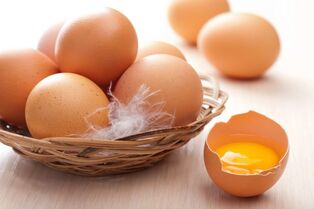 The use of eggs enables the achievement of a high cosmetic and aesthetic effect